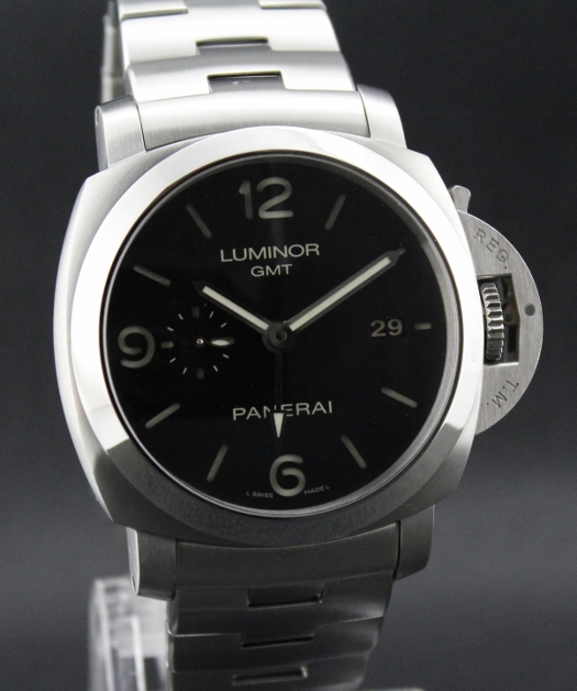 (image for) Panerai 1950 GMT Automatic PAM 329 Luminor Marina 1950 3-Days "Sandwich" Dial / M